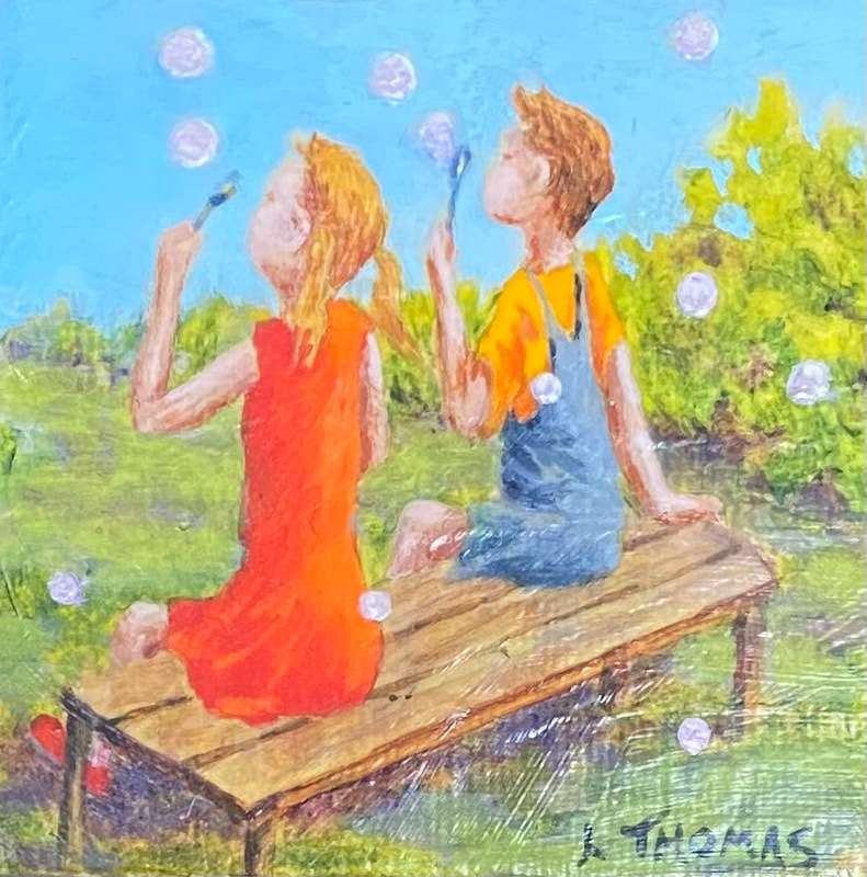 Foothills Art Club - member painting